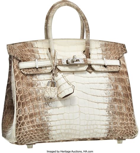 hermes birkin crocodile|hermes himalayan birkin 25 price.